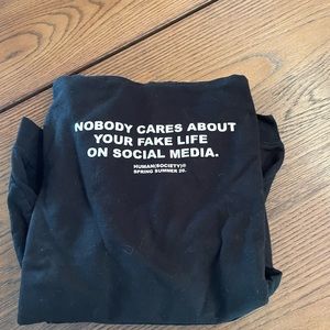 human society hoodie